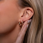 Load image into Gallery viewer, Sunset Hoops Ohrringe