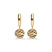 münzohrringe mit anhänger