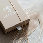 Oval Extracted Halskette