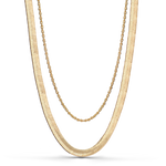 Load image into Gallery viewer, Burly Double Choker Halskette
